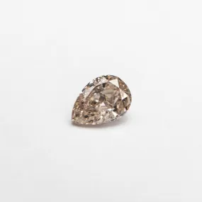 0.35ct 5.24x3.75x2.45mm GIA VS2 Fancy Brown-Pink Pear Brilliant  24093-01