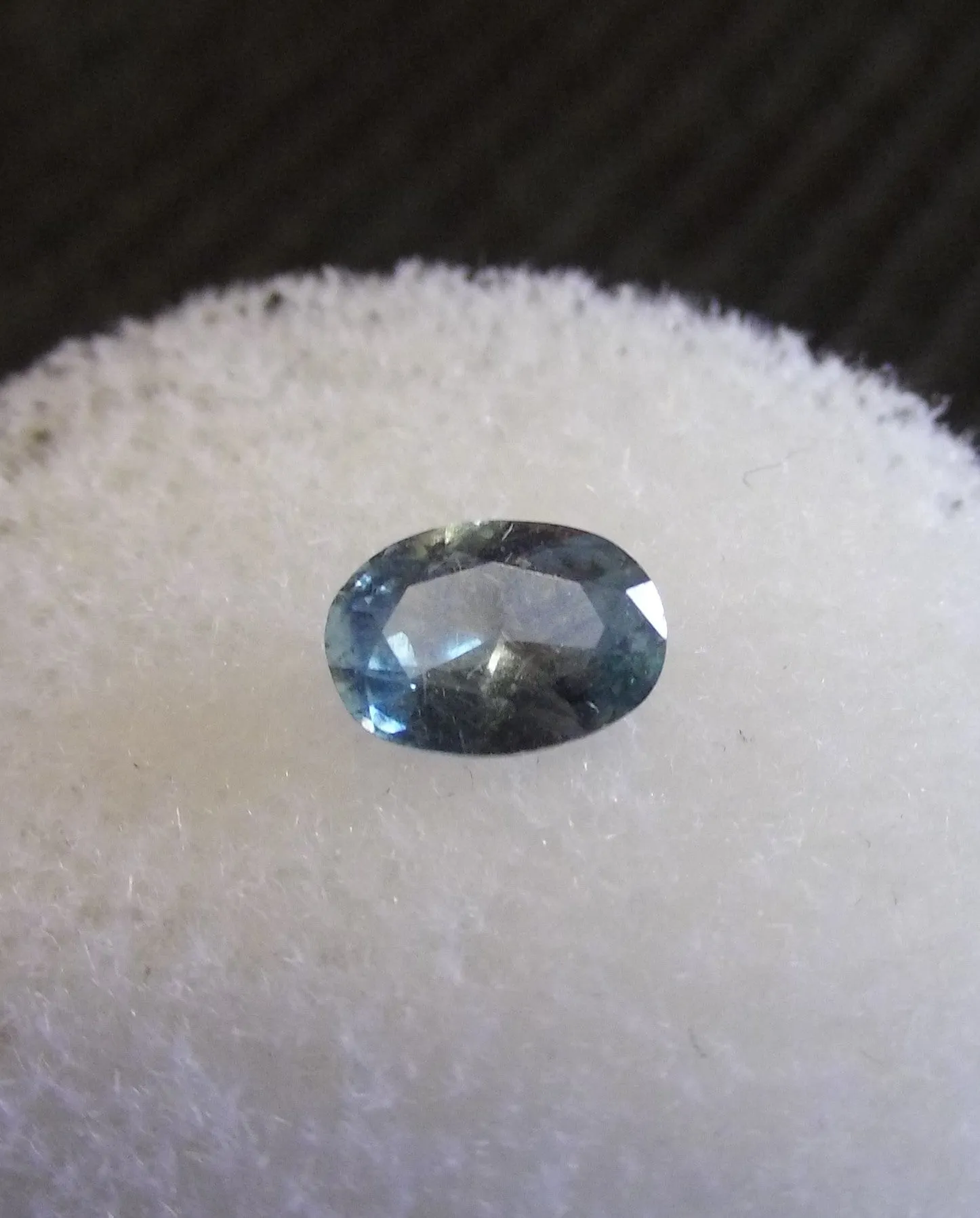 0.51ct BLUE MONTANA SAPPHIRE OVAL