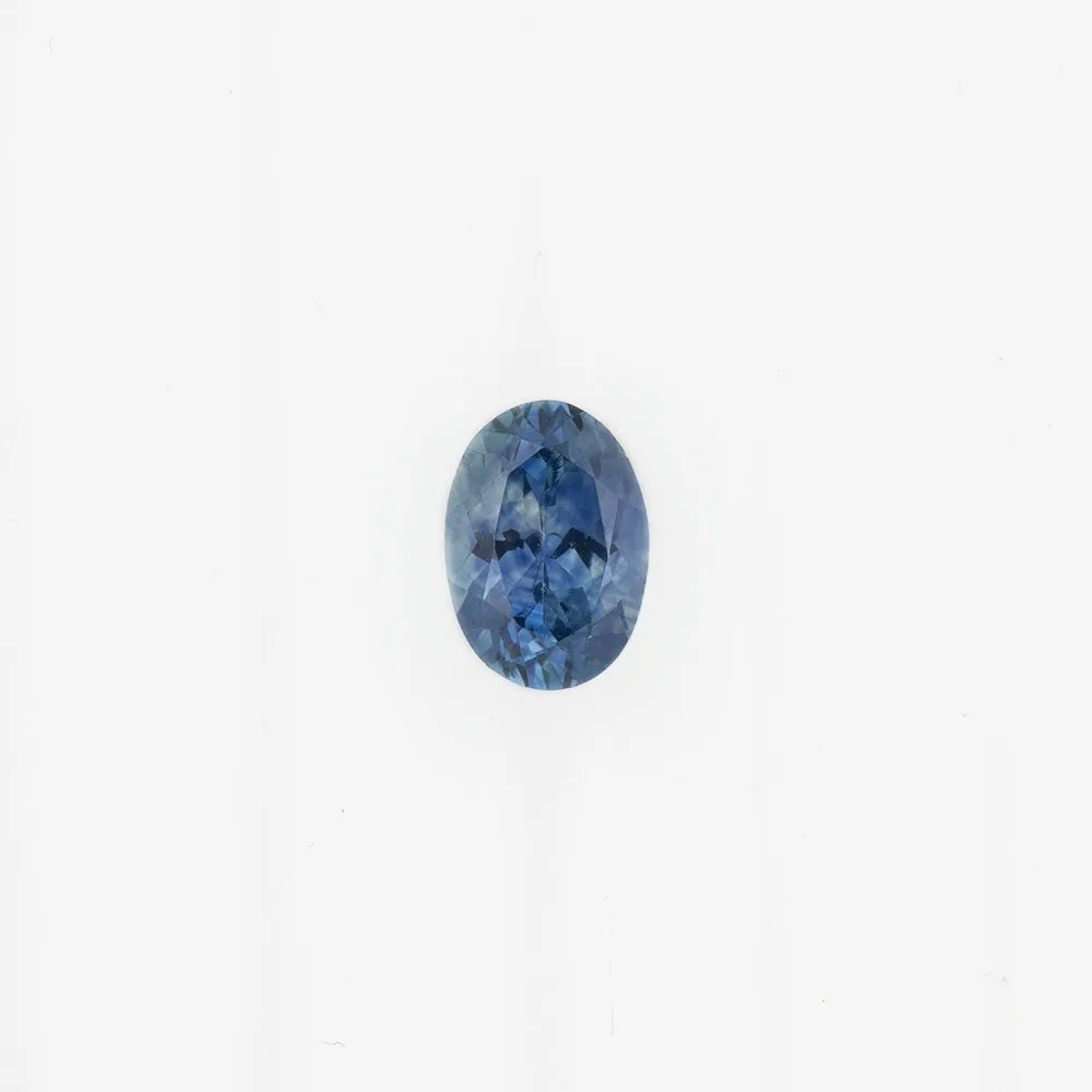 0.84ct Oval Cut Blue Montana Sapphire