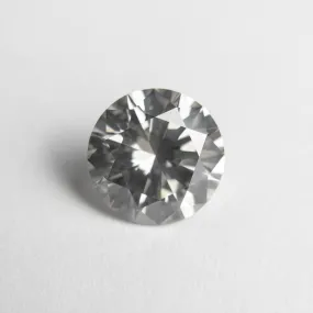 2.00ct 8.15x8.10x4.93mm SI1 Fancy Grey Round Brilliant Cut 18630-01