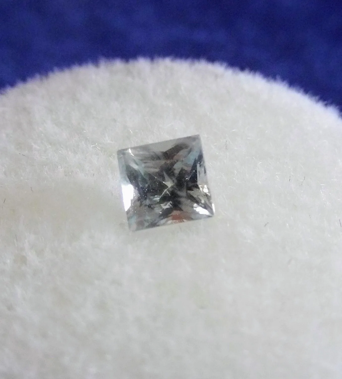 .52ct ICE BLUE PRINCESS CUT MONTANA SAPPHIRE