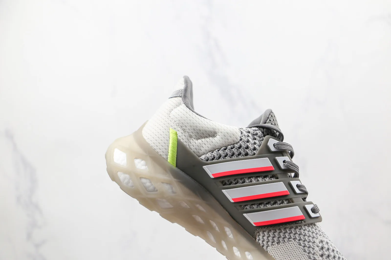 Adidas Ultra Boost WEB DNA Cloud White Grey Red CZ3680