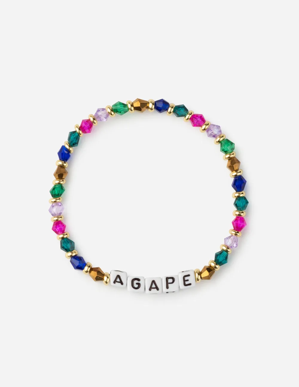 Agape Letter Bracelet