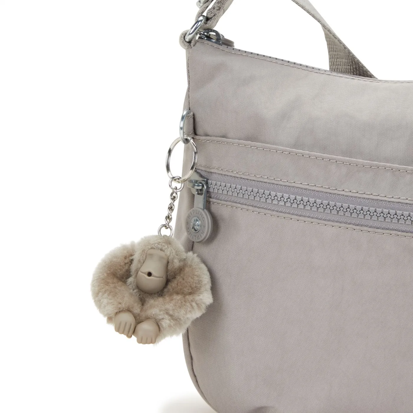 BORSA A SPALLA KIPLING IZELLAH GREY GRIS KPK0214489L1