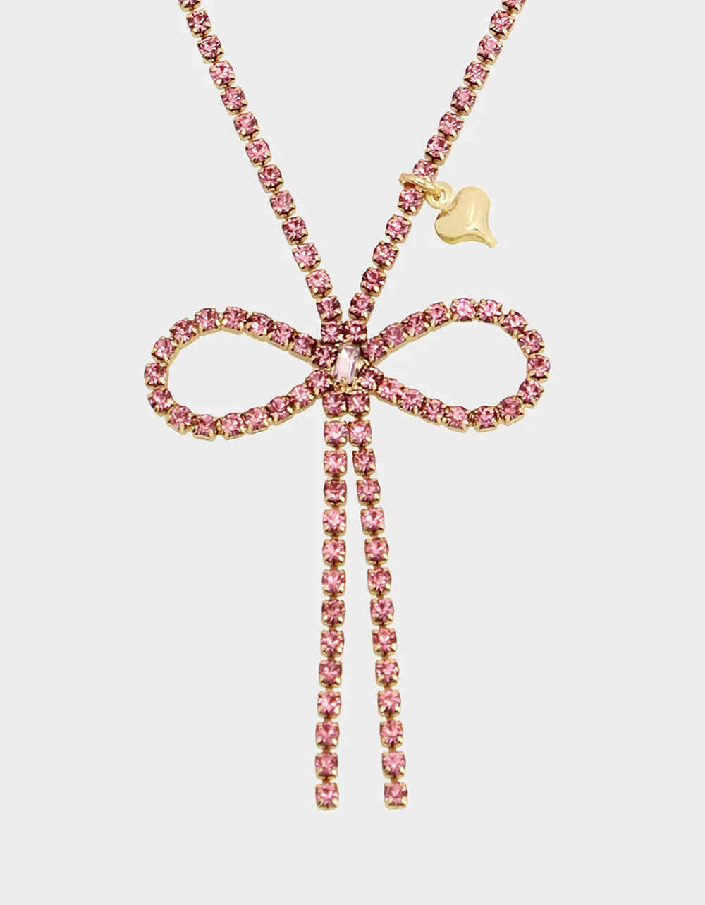 BOW PENDANT PINK