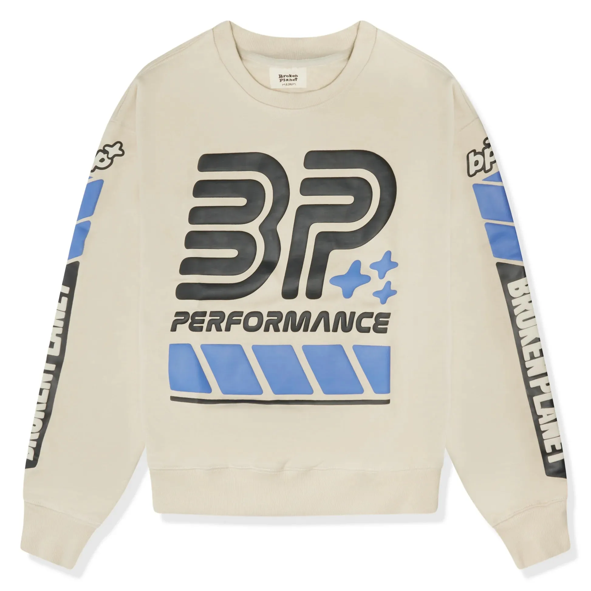 Broken Planet BP Performance Sweatshirt Bone White