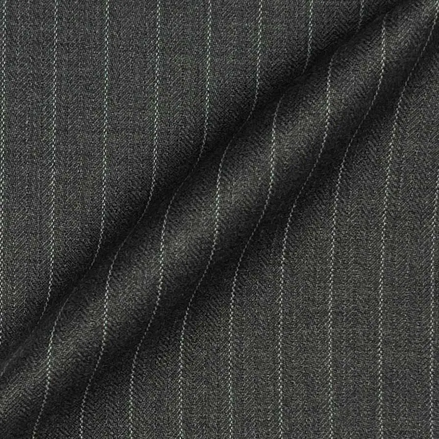 Dark Grey Pinstripes