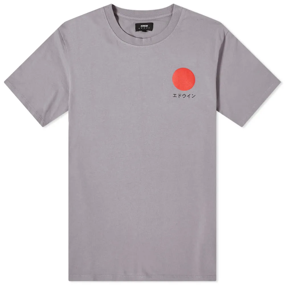 Edwin Japanese Sun TeeFrost Grey