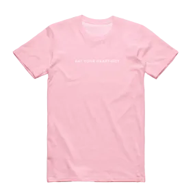 Embroidery Logo Tee (Pink)