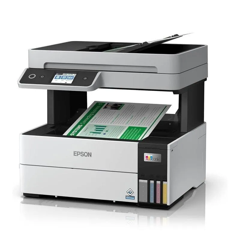 Epson EcoTank Pro ET-5150 Printer Inkjet 4 Colour Multifunction Wi-Fi White