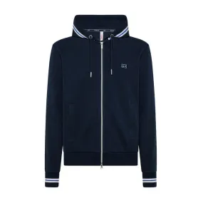 FELPA HERITAGE CON ZIP Uomo Navy Blue