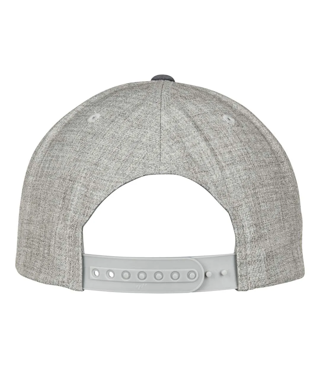 Flexfit by  unisex melange velour snapback cap grey/grey Yupoong