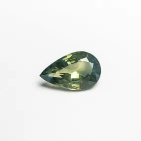 Green Brilliant Sapphire - 1.06ct Pear