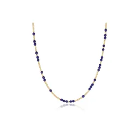 Hope Unwritten Gemstone Choker - Lapis