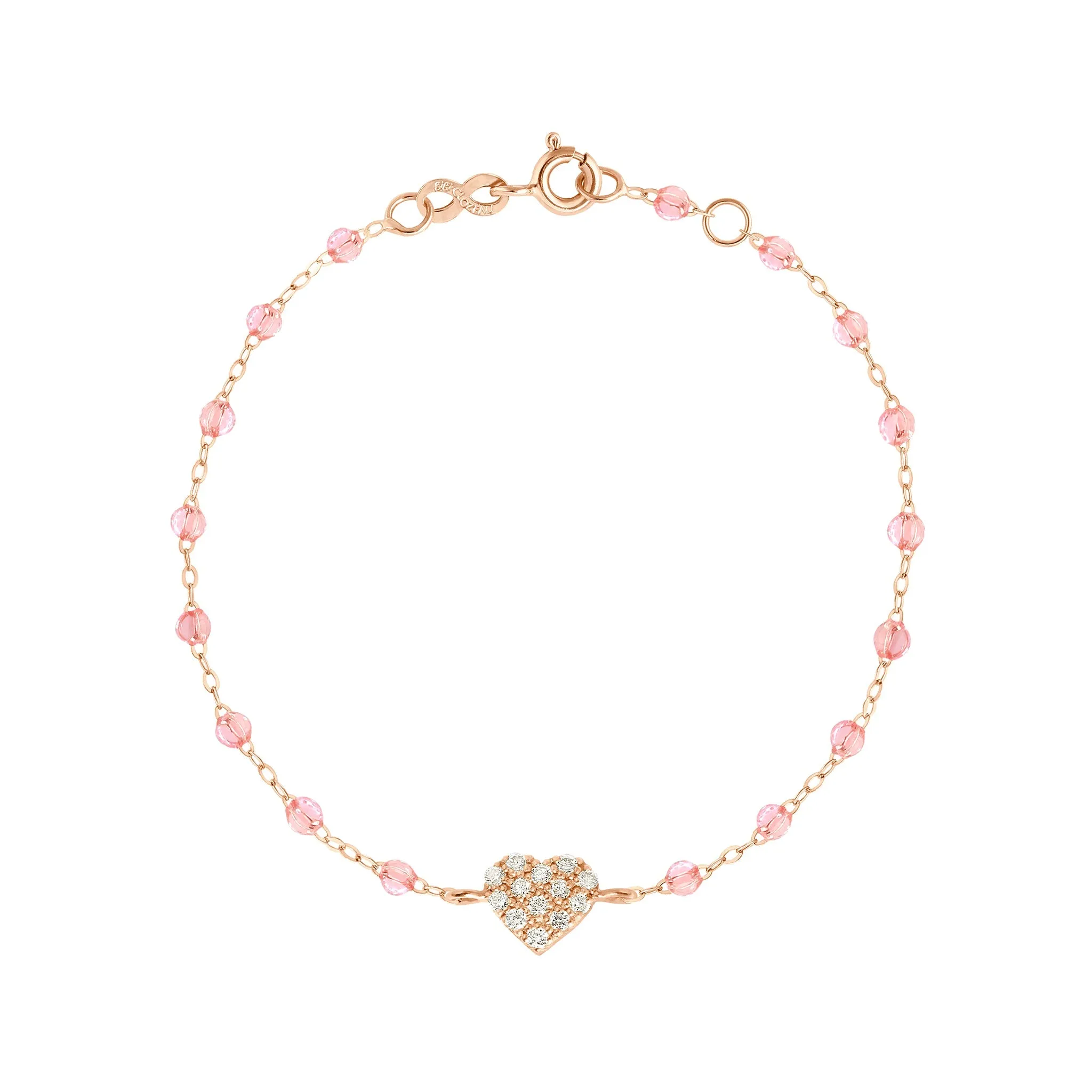 In Love Diamond Bracelet, Rosée, Rose Gold, 6.7