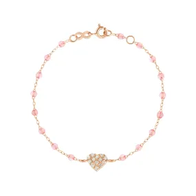 In Love Diamond Bracelet, Rosée, Rose Gold, 6.7