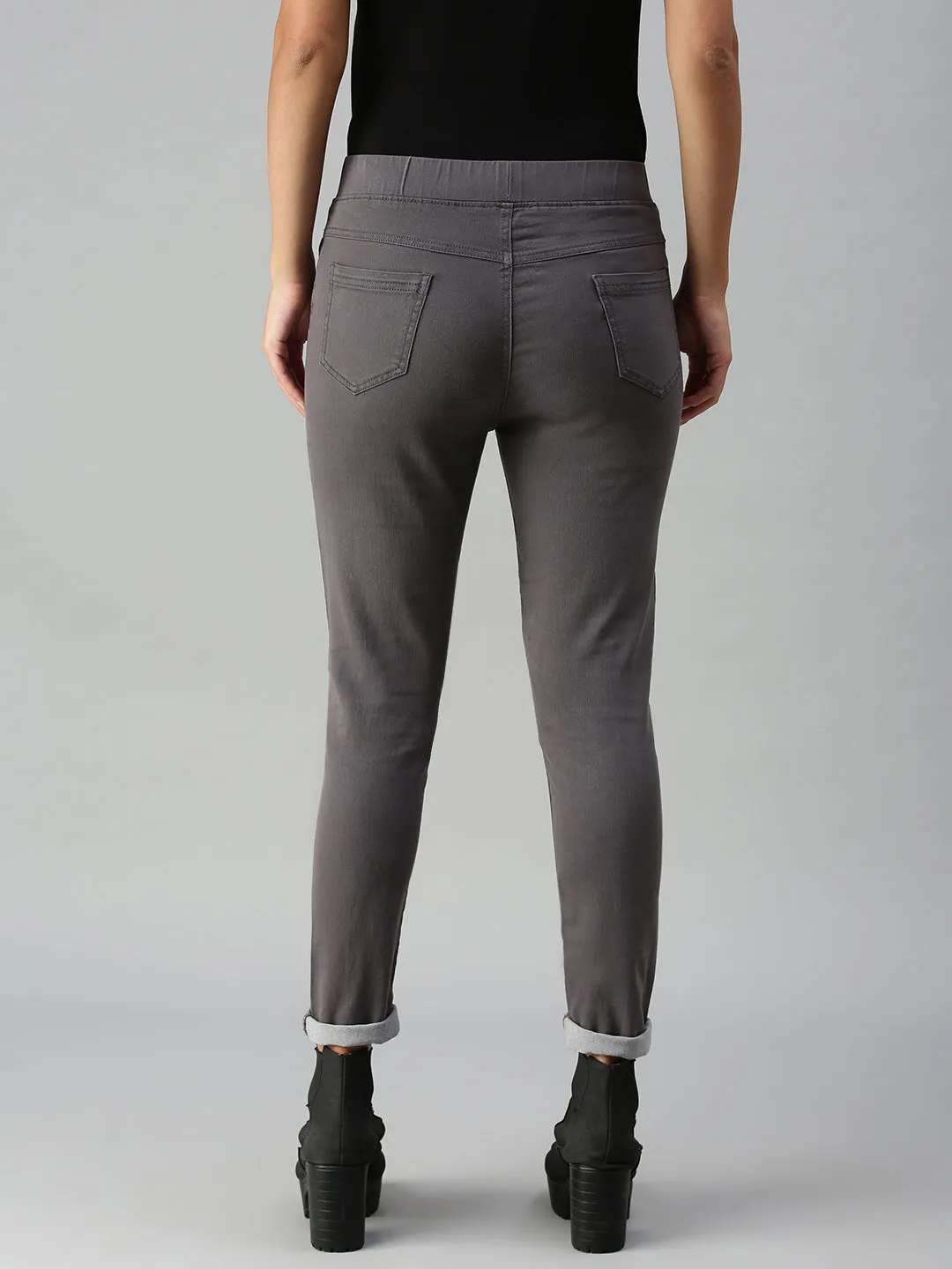 Jeggings-Dark Grey