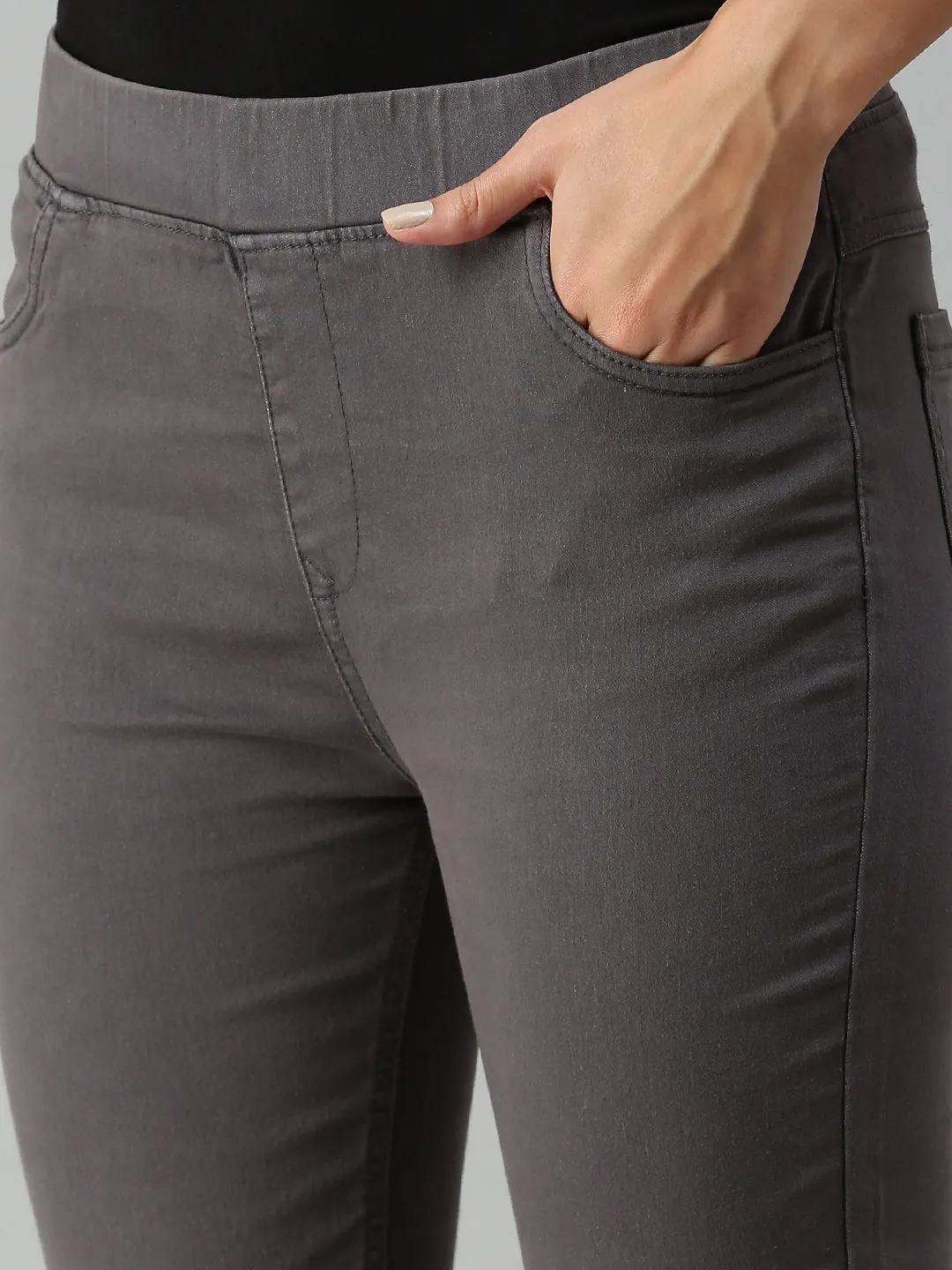 Jeggings-Dark Grey