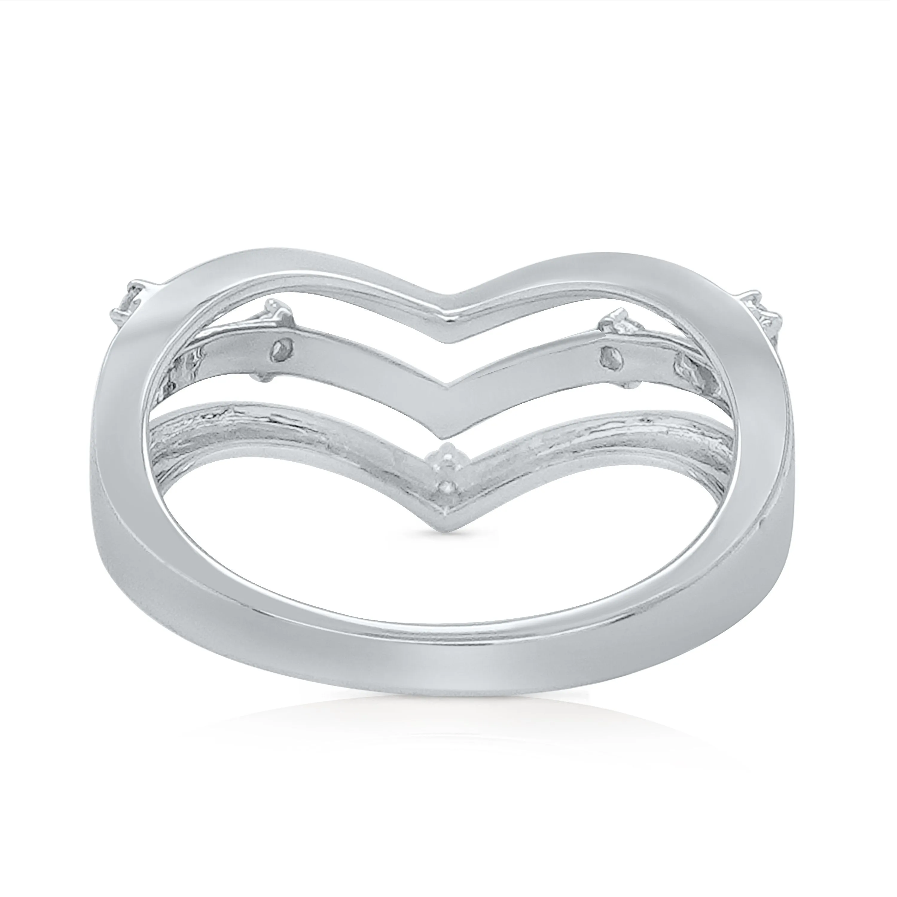 Kallati Eternal Diamond Ring in 14K White Gold