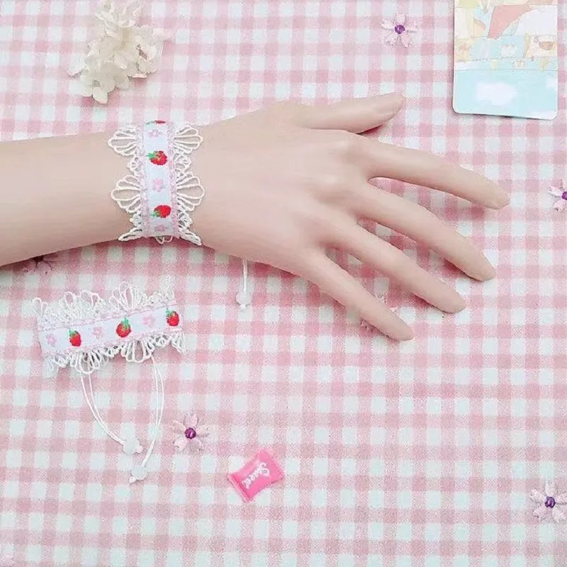 LOLITA STRAWBERRY NACKLACE BRACELET