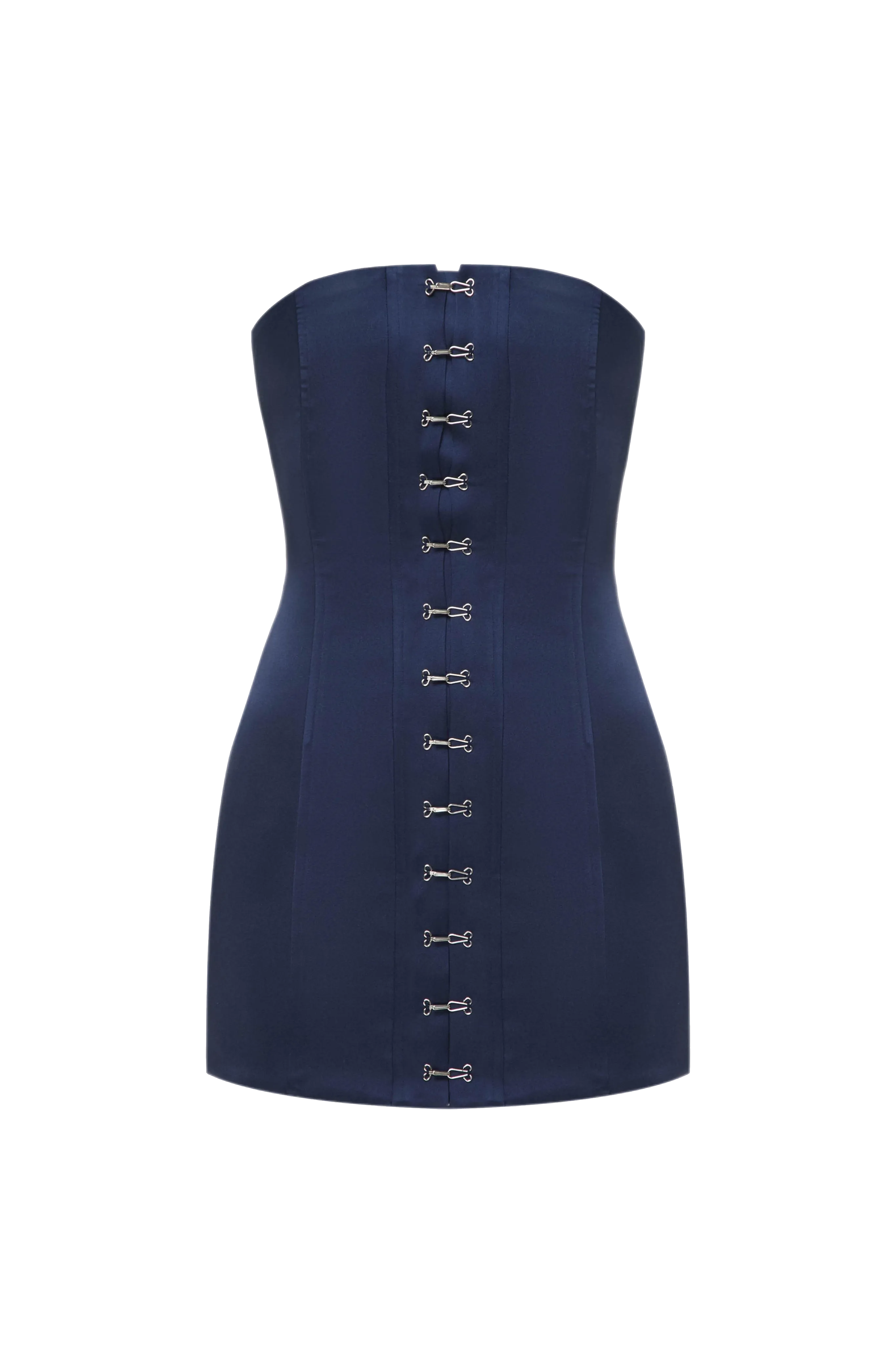 LOREN DRESS NAVY-BLUE