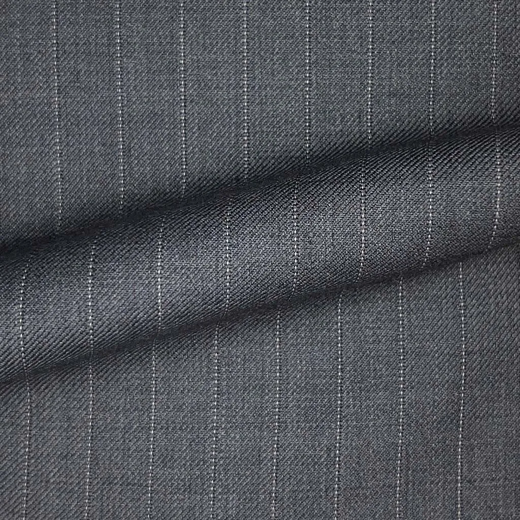 Medium Grey Pinstripes