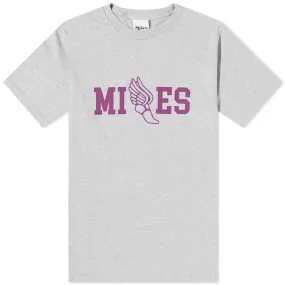 Miles Track T-ShirtHeather Grey