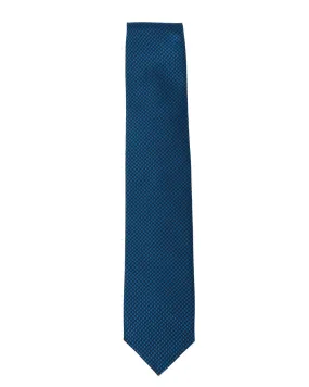 Navy and Aqua Tie