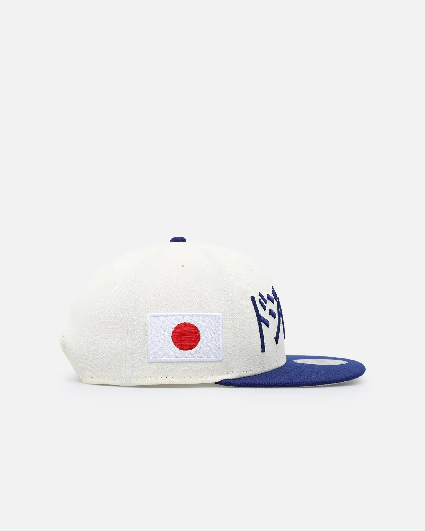 New Era Los Angeles Dodgers 'Japan Pack' Kanji 9FIFTY Snapback Cream/Blue