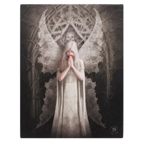 Only Love Remains Angel Canvas Print by Anne Stokes