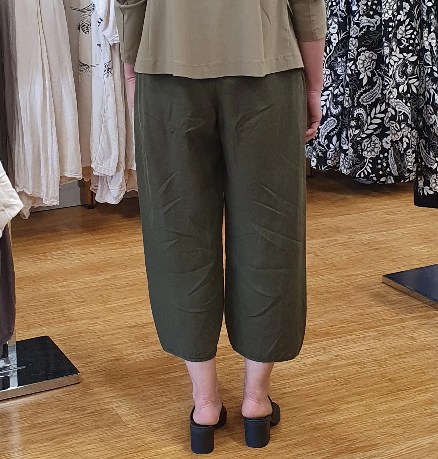 Pant Linen Sydney Olive Valia