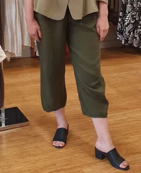 Pant Linen Sydney Olive Valia