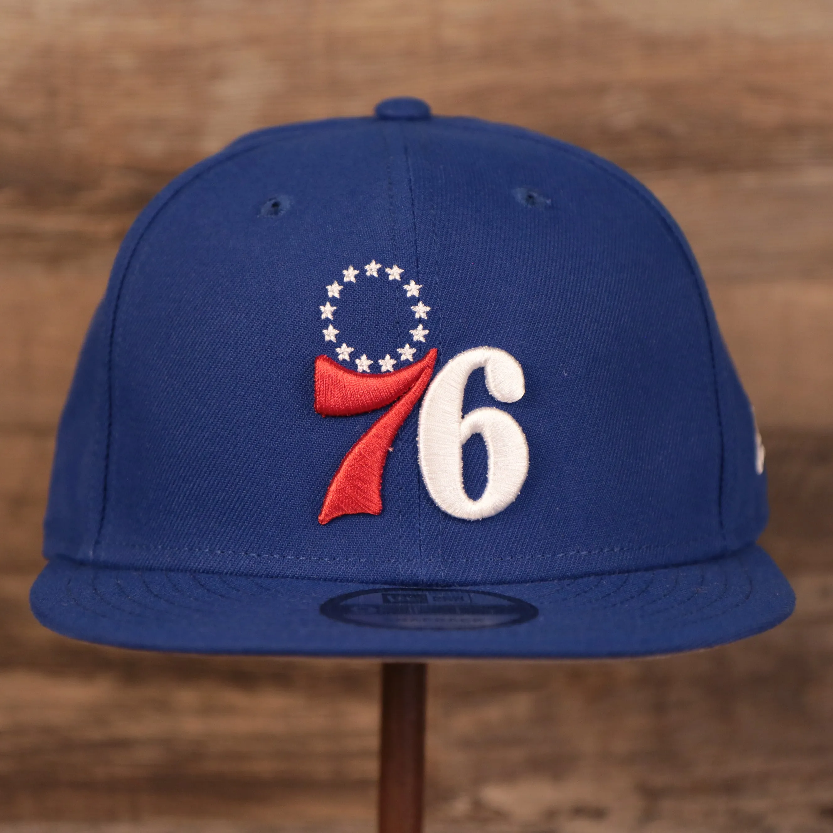 Philadelphia 76ers Blue Adjustable Grey Bottom 9Fifty Snapback