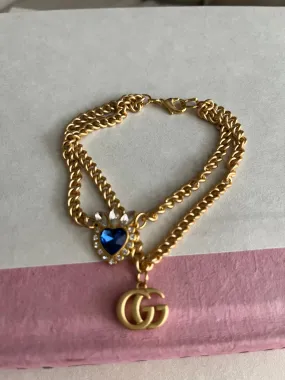 Repurposed Sofia Charm Bracelet