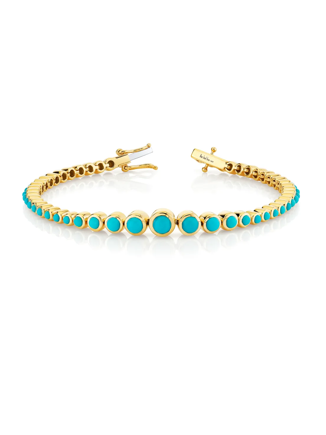 Riviera Bracelet - Turquoise / 14k Yellow Gold