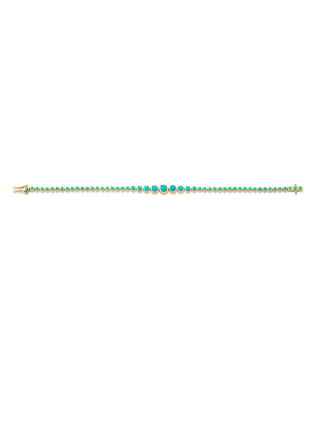 Riviera Bracelet - Turquoise / 14k Yellow Gold