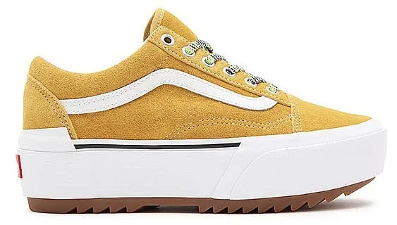 shoes Vans Old Skool Stacked - Multi Lace/Golden Yellow/True White