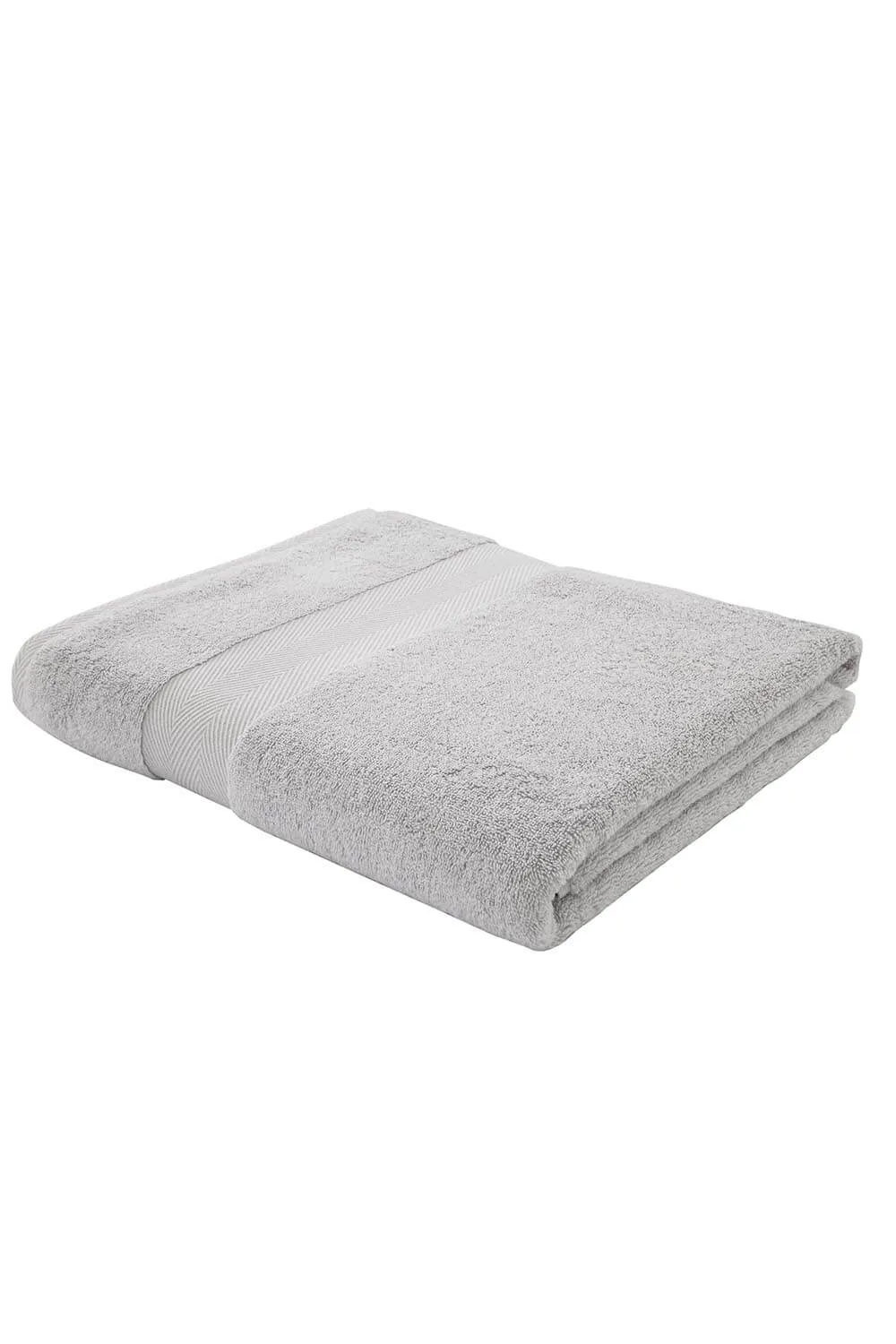 Silk Bath Sheet 100cm x 150cm - Dove Grey