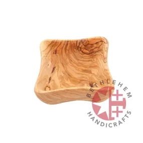 Square Olive Wood Bowl