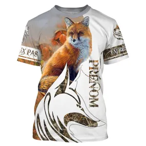 T-shirt, Sweat Chasse Au Renard, Cadeau Personnalisé Chasseur, Camouflage Passion Chasse - CT12112233