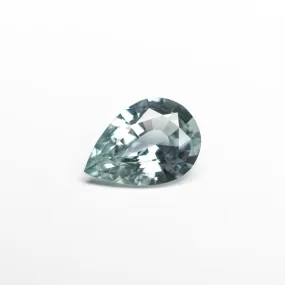 Teal/Green Brilliant Sapphire - 1.05ct Pear