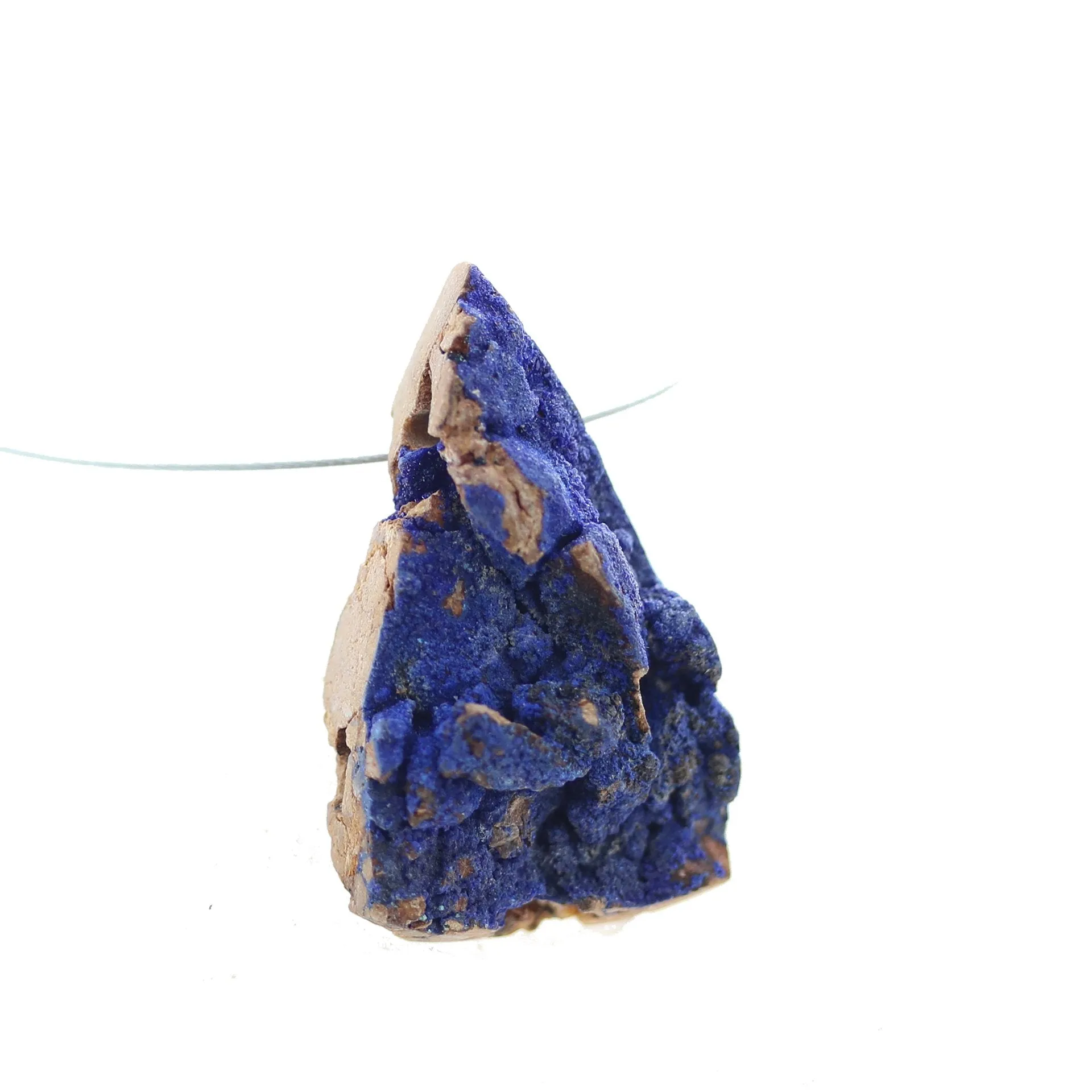 Unique Azurite Drusy Crystal Component Rough Stone