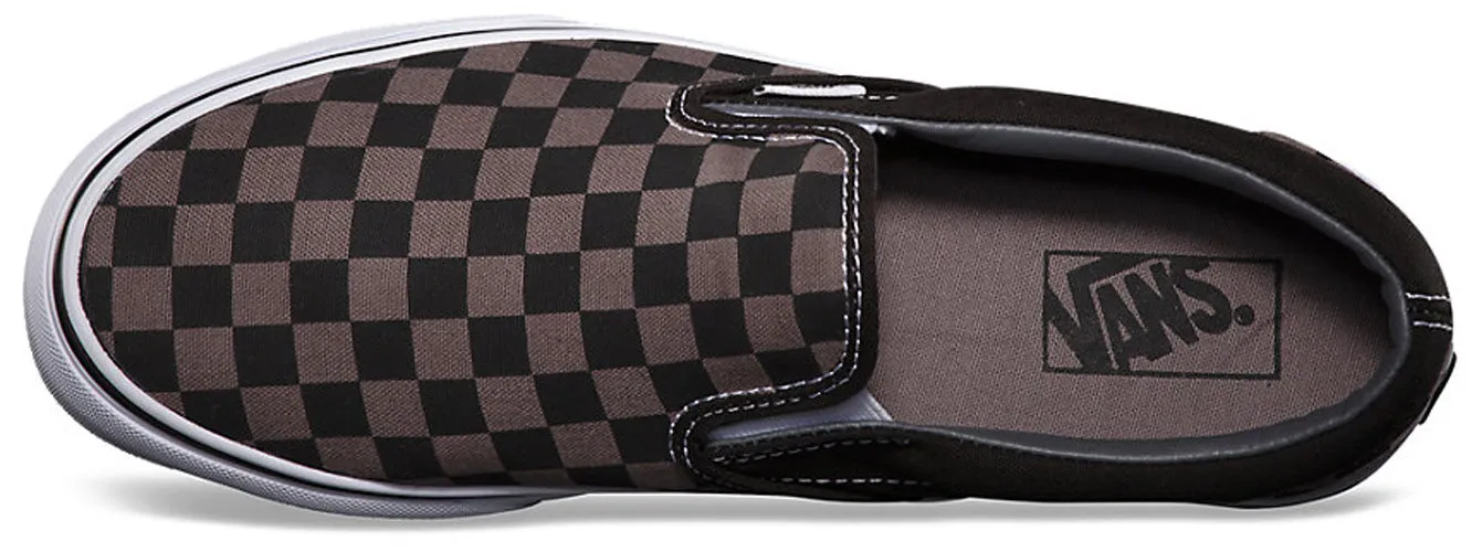 Vans Classic Slip-On Checkerboard Black/Pewter