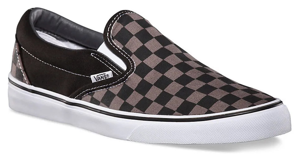 Vans Classic Slip-On Checkerboard Black/Pewter