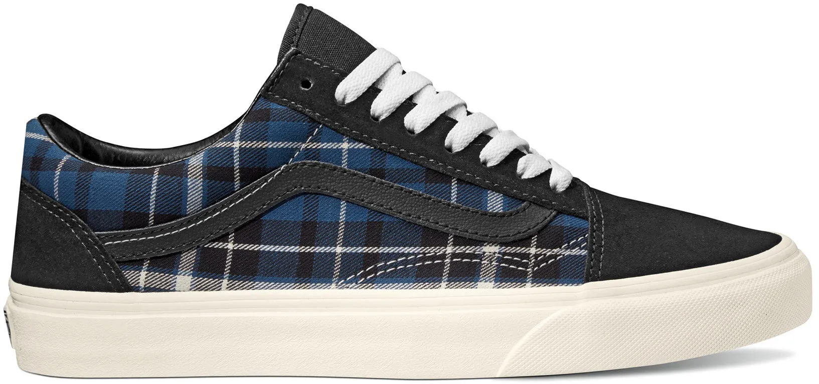 Vans Old Skool (Plaid Mix) Black/Navy