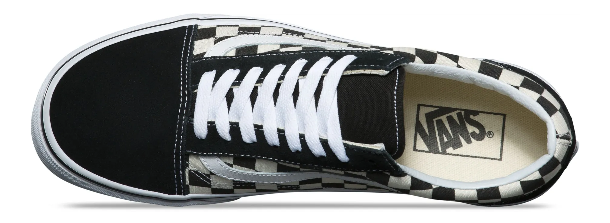 Vans Old Skool (Primary Check) Black/White