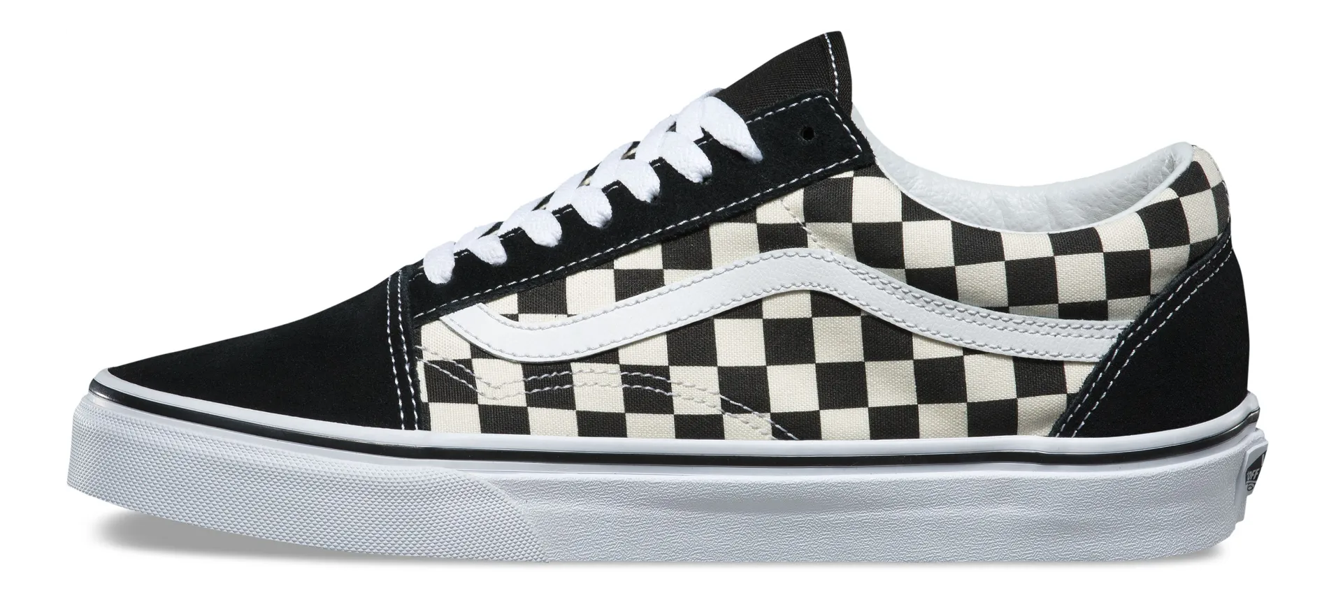 Vans Old Skool (Primary Check) Black/White