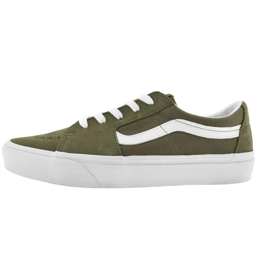 Vans Sk8 Low Canvas Trainers Green