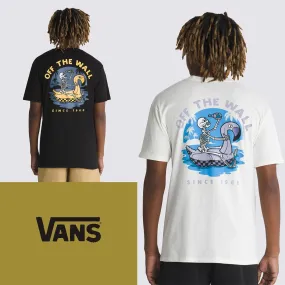 VANS  |Unisex Street Style U-Neck Cotton Short Sleeves Logo