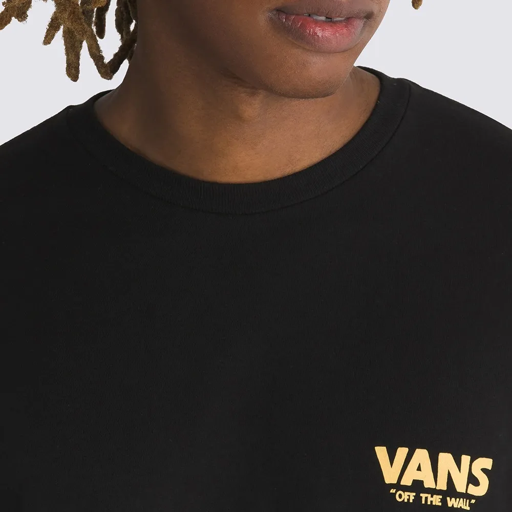 VANS  |Unisex Street Style U-Neck Cotton Short Sleeves Logo